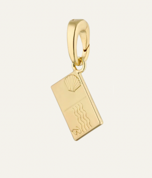Beachy Postcard Charm